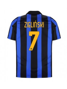 Moški Nogometna dresi replika Inter Milan Piotr Zielinski #7 Domači 2026-27 Kratek rokav Moški Nogometna dresi replika Inter Milan Piotr Zielinski #7 Domači 2026-27 Kratek rokav